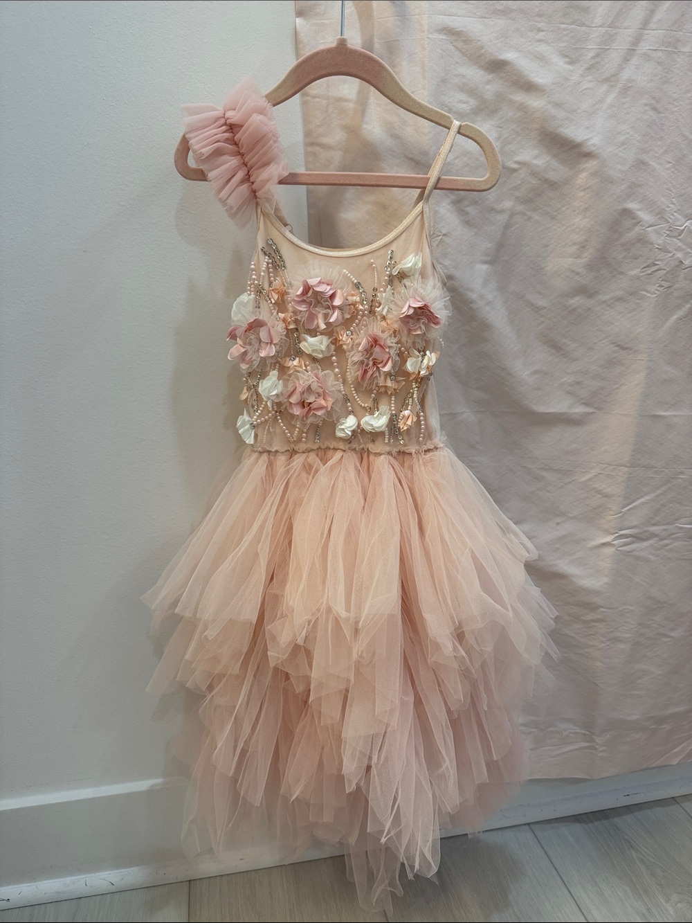 Tutu Du Monde Blush Pink Floral Tulle Gown